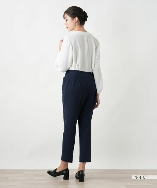 Leilian PLUS HOUSE / レリアンプラスハウス その他パンツ | 【店舗人気】ストレッチクロップドパンツ | 詳細13