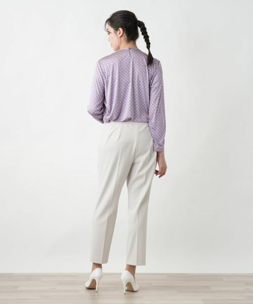 Leilian PLUS HOUSE / レリアンプラスハウス その他パンツ | 【店舗人気】ストレッチクロップドパンツ | 詳細16