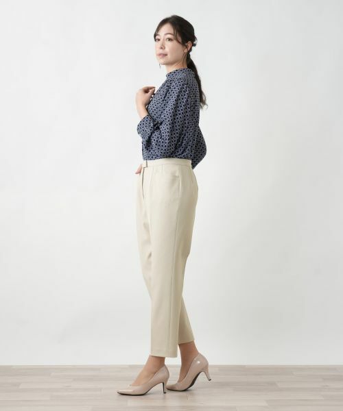 Leilian PLUS HOUSE / レリアンプラスハウス その他パンツ | 【店舗人気】ストレッチクロップドパンツ | 詳細2