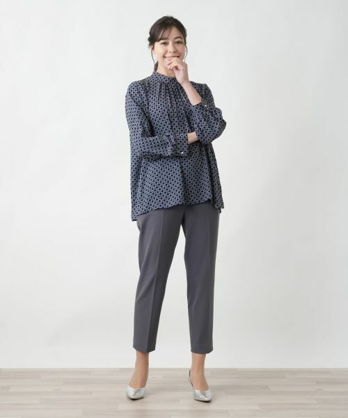 Leilian PLUS HOUSE / レリアンプラスハウス その他パンツ | 【店舗人気】ストレッチクロップドパンツ | 詳細5