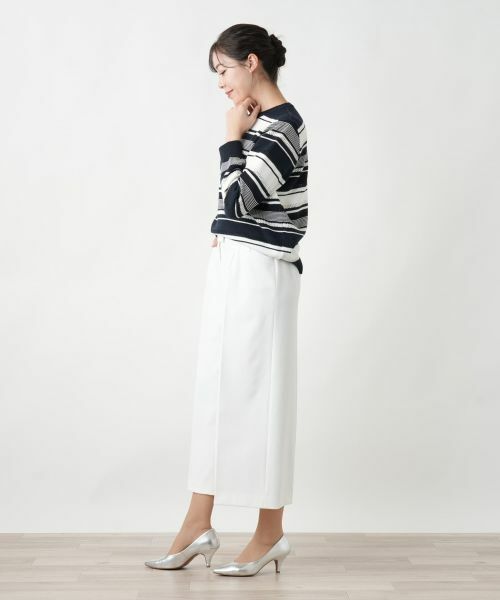 Leilian PLUS HOUSE / レリアンプラスハウス その他パンツ | 【店舗人気】ストレッチワイドパンツ | 詳細11