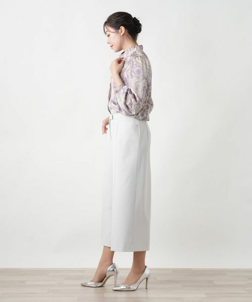 Leilian PLUS HOUSE / レリアンプラスハウス その他パンツ | 【店舗人気】ストレッチワイドパンツ | 詳細14