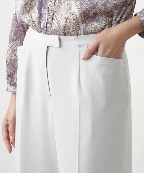 Leilian PLUS HOUSE / レリアンプラスハウス その他パンツ | 【店舗人気】ストレッチワイドパンツ | 詳細20