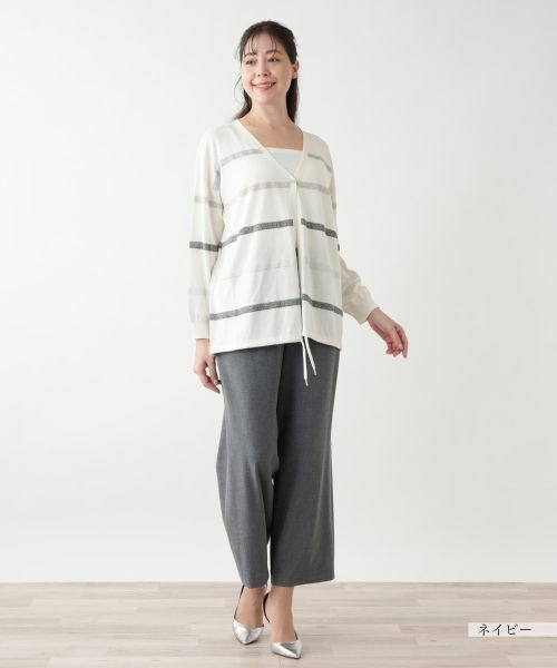 Leilian PLUS HOUSE / レリアンプラスハウス その他パンツ | ウエストゴムパンツ | 詳細11