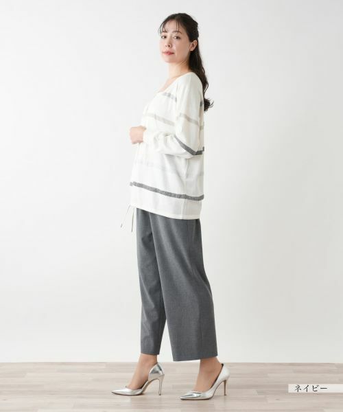 Leilian PLUS HOUSE / レリアンプラスハウス その他パンツ | ウエストゴムパンツ | 詳細12