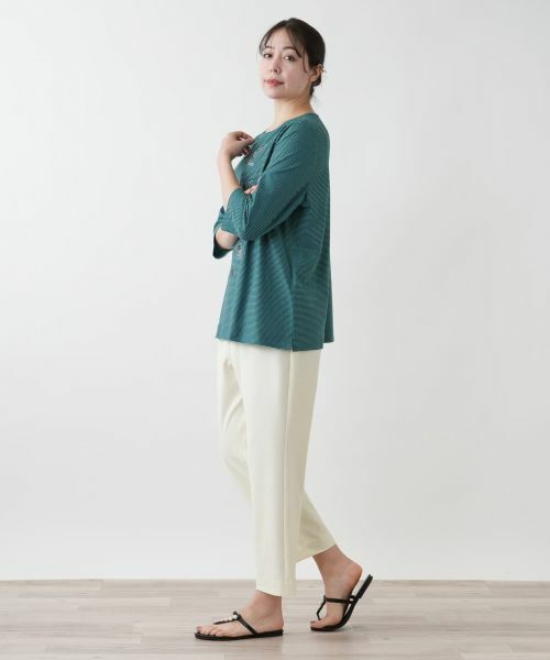 Leilian PLUS HOUSE / レリアンプラスハウス その他パンツ | 【店舗人気】クロップドパンツ | 詳細2