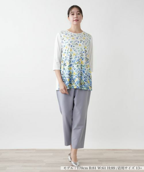 Leilian PLUS HOUSE / レリアンプラスハウス その他パンツ | 【店舗人気】クロップドパンツ | 詳細7