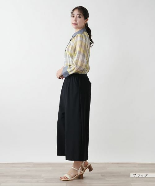 Leilian PLUS HOUSE / レリアンプラスハウス その他パンツ | 【店舗人気】ガウチョパンツ | 詳細5