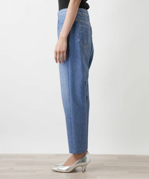 Leilian PLUS HOUSE / レリアンプラスハウス その他パンツ | 【店舗人気】デニム風プリントパンツ | 詳細11