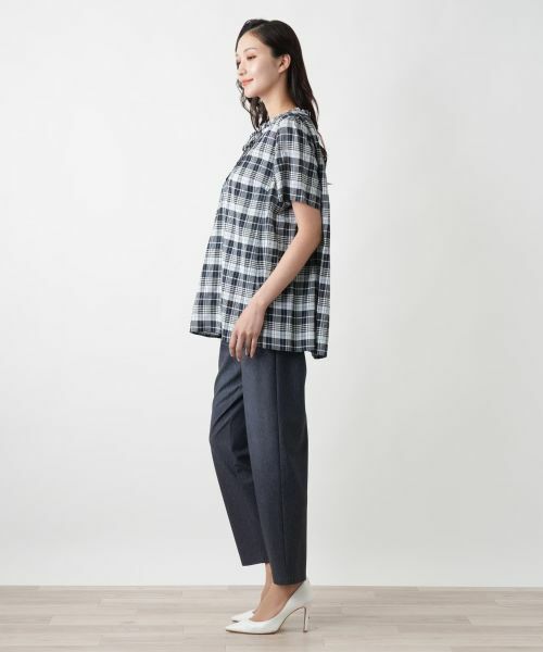 Leilian PLUS HOUSE / レリアンプラスハウス その他パンツ | 【店舗人気】デニム風プリントパンツ | 詳細5