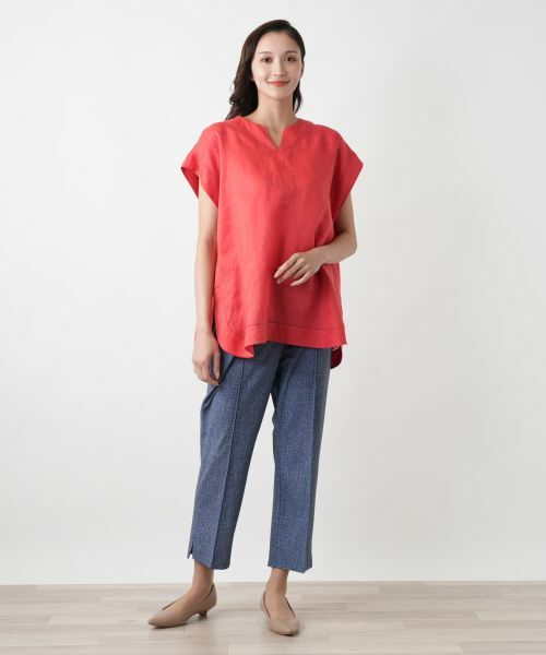 Leilian PLUS HOUSE / レリアンプラスハウス その他パンツ | 【店舗人気】クロップドスリムパンツ | 詳細4