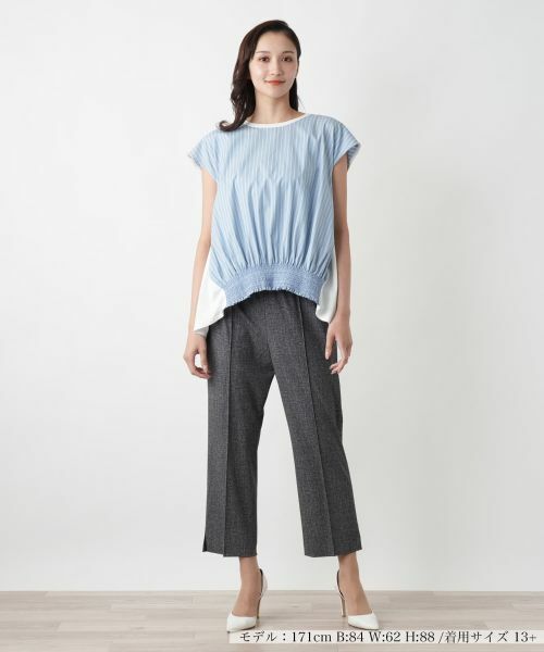 Leilian PLUS HOUSE / レリアンプラスハウス その他パンツ | 【店舗人気】クロップドスリムパンツ | 詳細7