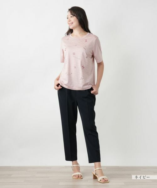 Leilian PLUS HOUSE / レリアンプラスハウス その他パンツ | クロップドパンツ | 詳細1