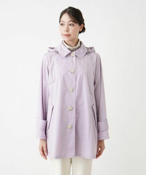 Leilian PLUS HOUSE / レリアンプラスハウス その他アウター | 【店舗人気】フードステンカラーコート | 詳細9