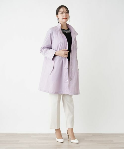 Leilian PLUS HOUSE / レリアンプラスハウス その他アウター | 【店舗人気】スタンドカラーコート | 詳細1