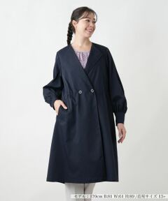 Leilian PLUS HOUSE / レリアンプラスハウス その他アウター | ノーカラーコート【セレモニースタイル】