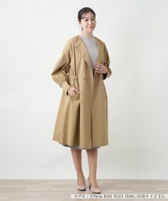 Leilian PLUS HOUSE / レリアンプラスハウス その他アウター | ノーカラーコート【セレモニースタイル】