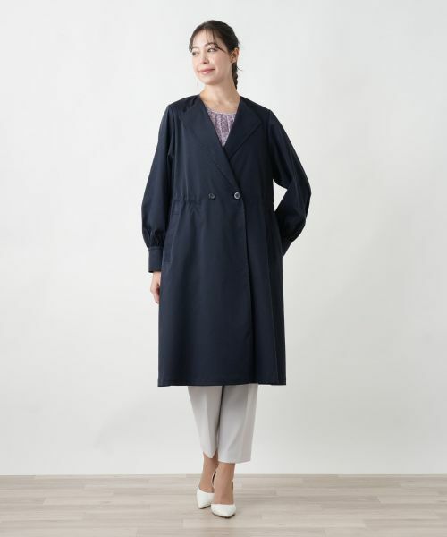 Leilian PLUS HOUSE / レリアンプラスハウス その他アウター | ノーカラーコート【セレモニースタイル】 | 詳細1