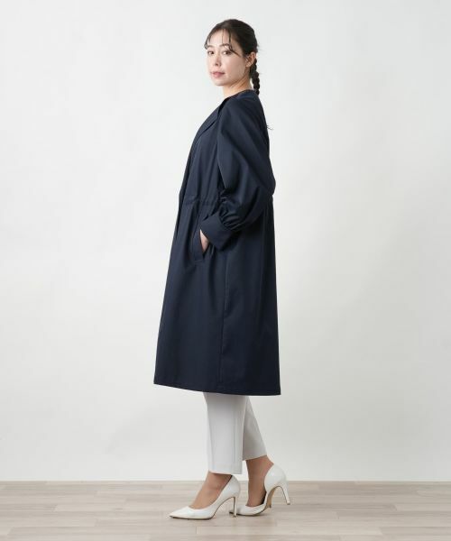 Leilian PLUS HOUSE / レリアンプラスハウス その他アウター | ノーカラーコート【セレモニースタイル】 | 詳細2