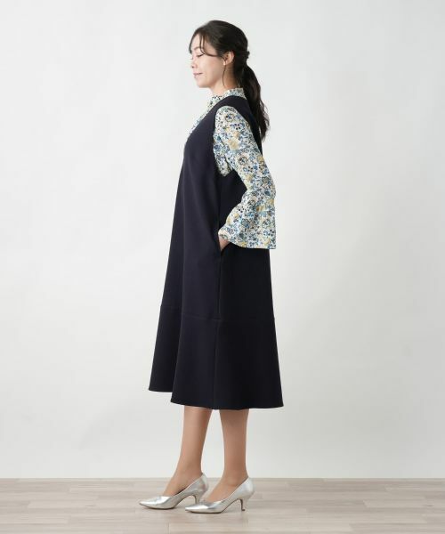 Leilian PLUS HOUSE / レリアンプラスハウス ロング・マキシ丈ワンピース | 【店舗人気】洗えるジャンパースカート | 詳細6