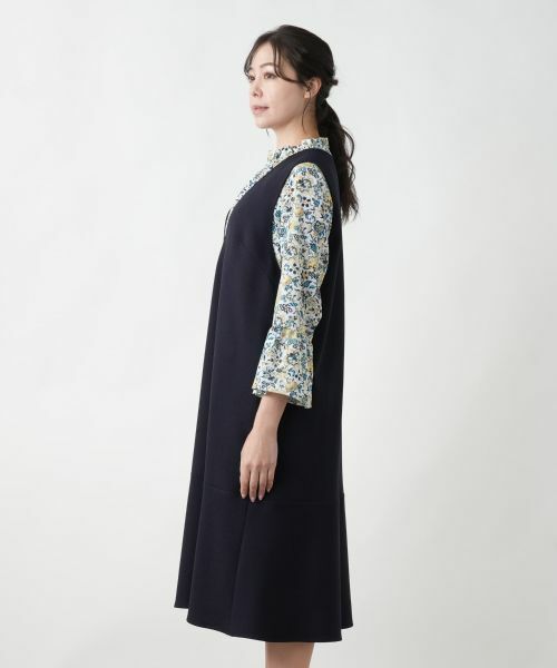 Leilian PLUS HOUSE / レリアンプラスハウス ロング・マキシ丈ワンピース | 【店舗人気】洗えるジャンパースカート | 詳細9