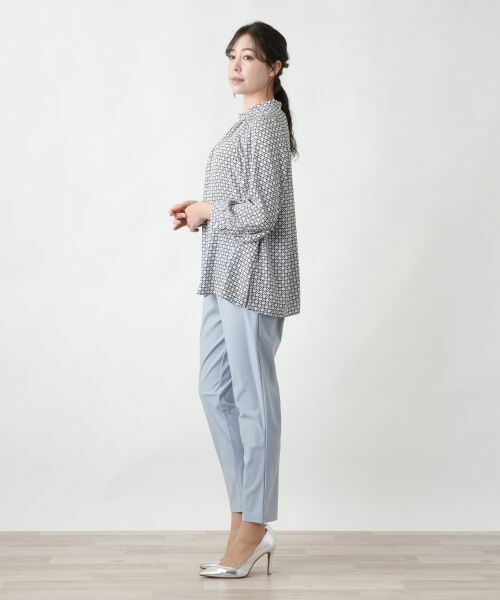 Leilian PLUS HOUSE / レリアンプラスハウス シャツ・ブラウス | 【店舗人気】スタンドカラーブラウス | 詳細5