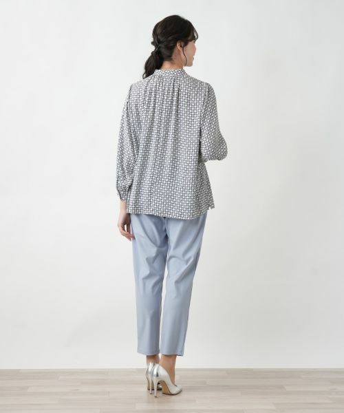 Leilian PLUS HOUSE / レリアンプラスハウス シャツ・ブラウス | 【店舗人気】スタンドカラーブラウス | 詳細6