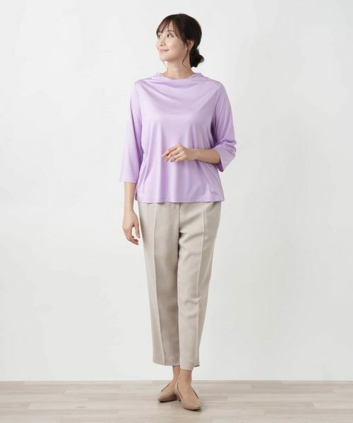 Leilian PLUS HOUSE / レリアンプラスハウス カットソー | 【店舗人気】ドレープネックカットソー | 詳細19