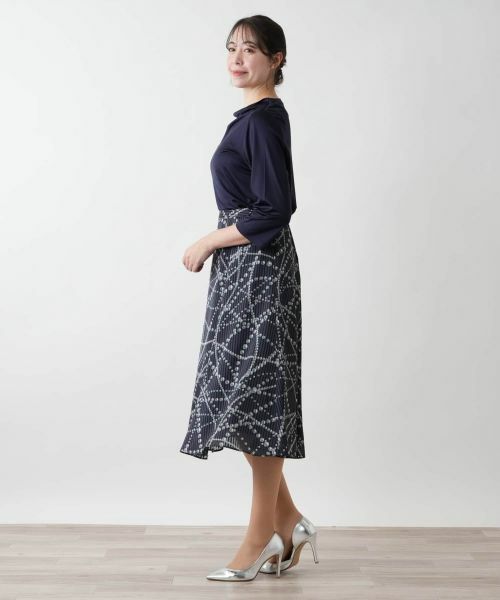 Leilian PLUS HOUSE / レリアンプラスハウス カットソー | 【店舗人気】ドレープネックカットソー | 詳細5