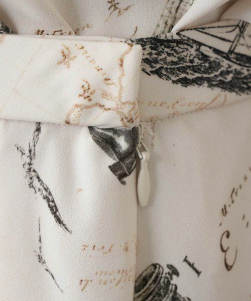 Leilian PLUS HOUSE / レリアンプラスハウス ロング・マキシ丈スカート | 【店舗人気】プリントプリーツスカート【Leilian WHITE LABEL】 | 詳細9