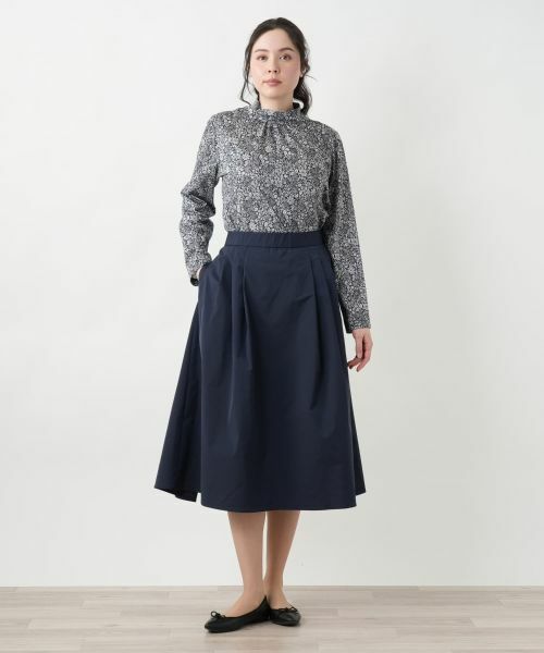 Leilian PLUS HOUSE / レリアンプラスハウス ミニ・ひざ丈スカート | フレアスカート【Leilian WHITE LABEL】 | 詳細1