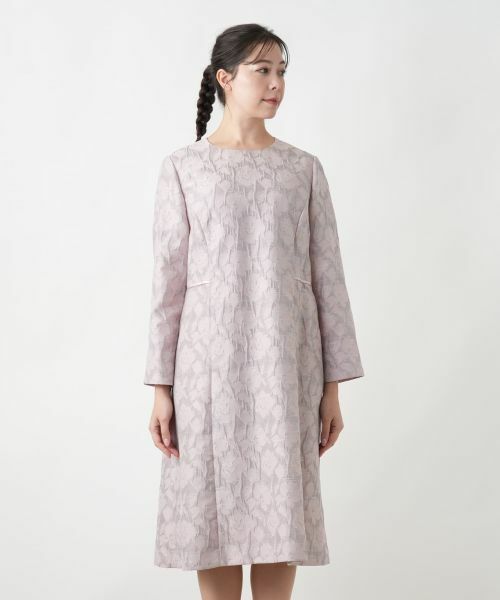 Leilian PLUS HOUSE / レリアンプラスハウス ドレス | 【店舗人気】フレアワンピース【セレモニー】【Leilian WHITE LABEL】 | 詳細4