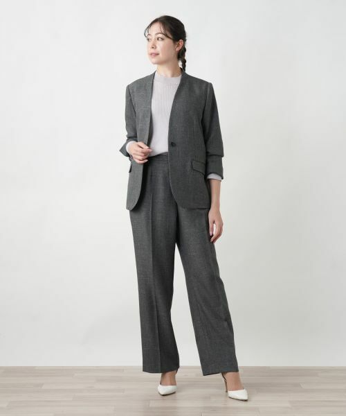 セール】 【店舗人気】洗えるパンツスーツ【セレモニースタイル