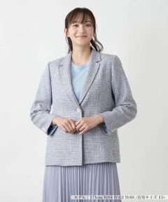 Leilian PLUS HOUSE / レリアンプラスハウス テーラードジャケット | 【店舗人気】ツイードジャケット【Leilian WHITE LABEL】
