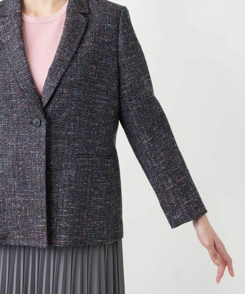 Leilian PLUS HOUSE / レリアンプラスハウス テーラードジャケット | 【店舗人気】ツイードジャケット【Leilian WHITE LABEL】 | 詳細13