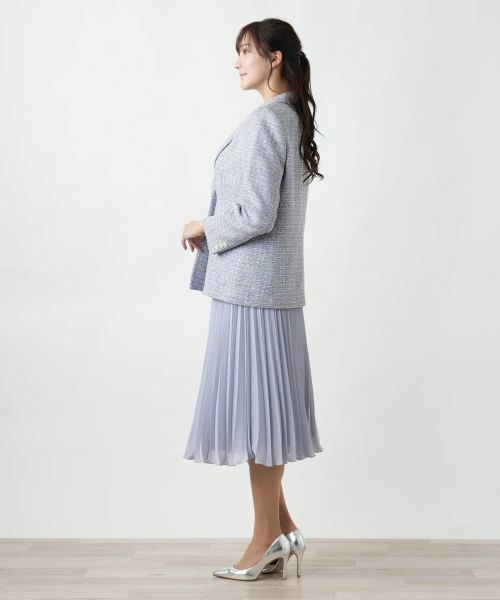 Leilian PLUS HOUSE / レリアンプラスハウス テーラードジャケット | 【店舗人気】ツイードジャケット【Leilian WHITE LABEL】 | 詳細2