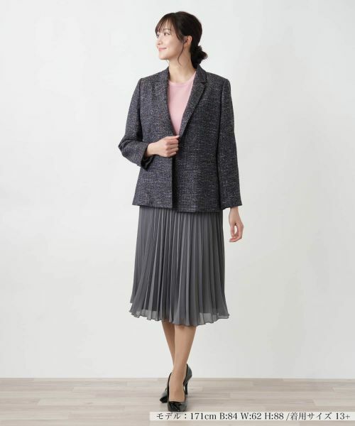 Leilian PLUS HOUSE / レリアンプラスハウス テーラードジャケット | 【店舗人気】ツイードジャケット【Leilian WHITE LABEL】 | 詳細5