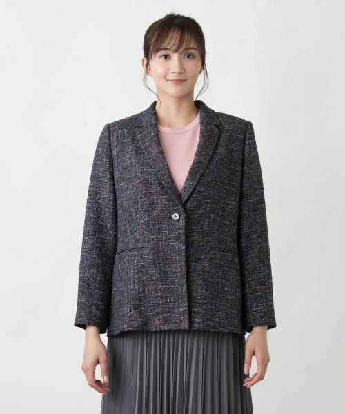Leilian PLUS HOUSE / レリアンプラスハウス テーラードジャケット | 【店舗人気】ツイードジャケット【Leilian WHITE LABEL】 | 詳細8