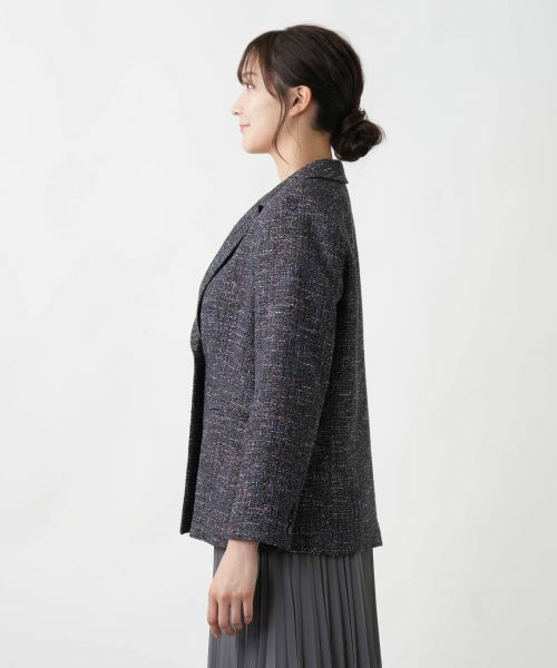 Leilian PLUS HOUSE / レリアンプラスハウス テーラードジャケット | 【店舗人気】ツイードジャケット【Leilian WHITE LABEL】 | 詳細9