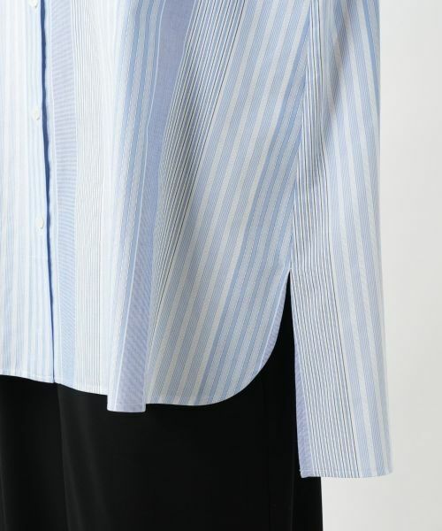 Leilian PLUS HOUSE / レリアンプラスハウス シャツ・ブラウス | 【店舗人気】バンドカラーブラウス【Leilian WHITE LABEL】 | 詳細14