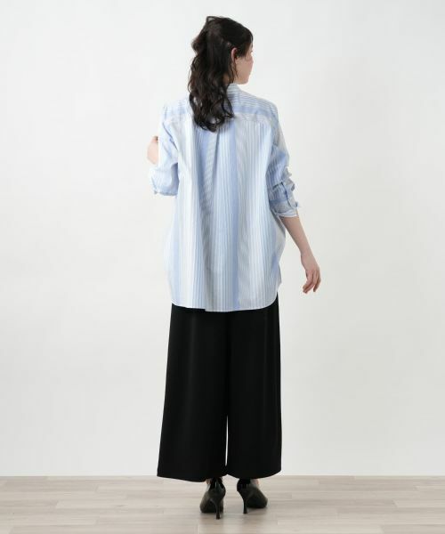 Leilian PLUS HOUSE / レリアンプラスハウス シャツ・ブラウス | 【店舗人気】バンドカラーブラウス【Leilian WHITE LABEL】 | 詳細6