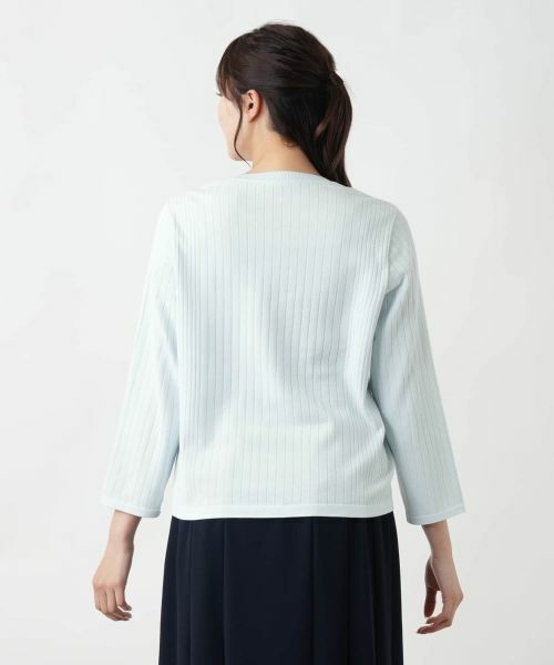 Leilian PLUS HOUSE / レリアンプラスハウス ニット・セーター | 【店舗人気】クルーネックニット【Leilian WHITE LABEL】 | 詳細13