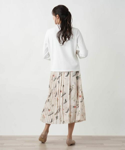 Leilian PLUS HOUSE / レリアンプラスハウス ニット・セーター | 【店舗人気】クルーネックニット【Leilian WHITE LABEL】 | 詳細3