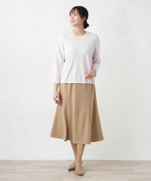 Leilian PLUS HOUSE / レリアンプラスハウス ニット・セーター | 【店舗人気】クルーネックニット【Leilian WHITE LABEL】 | 詳細5