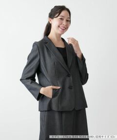 Leilian PLUS HOUSE / レリアンプラスハウス テーラードジャケット | 【店舗人気】ノッチドラペルブレザー【Leilian WHITE LABEL】