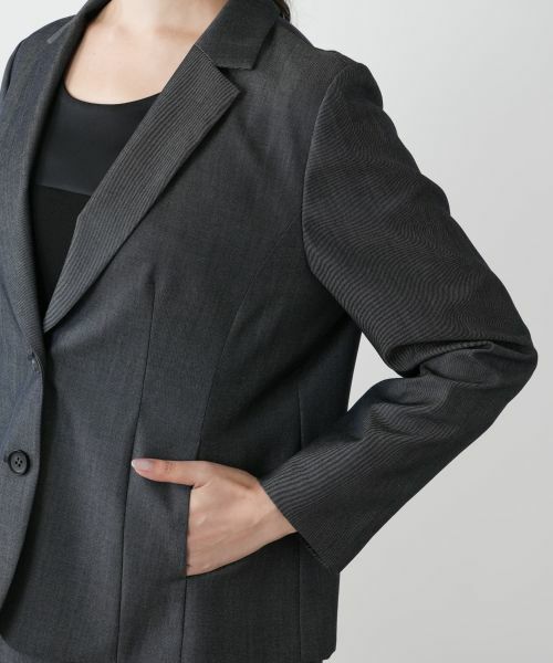 Leilian PLUS HOUSE / レリアンプラスハウス テーラードジャケット | 【店舗人気】ノッチドラペルブレザー【Leilian WHITE LABEL】 | 詳細10
