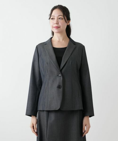 Leilian PLUS HOUSE / レリアンプラスハウス テーラードジャケット | 【店舗人気】ノッチドラペルブレザー【Leilian WHITE LABEL】 | 詳細4