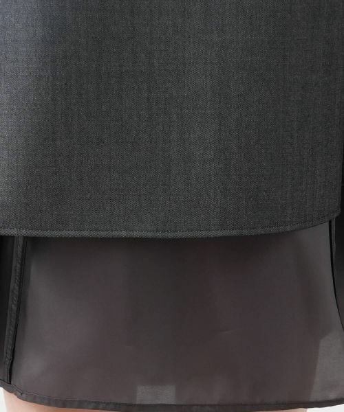 Leilian PLUS HOUSE / レリアンプラスハウス ミニ・ひざ丈スカート | 【店舗人気】ミディスカート【Leilian WHITE LABEL】 | 詳細10