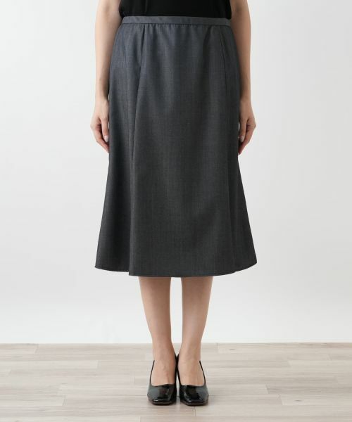 Leilian PLUS HOUSE / レリアンプラスハウス ミニ・ひざ丈スカート | 【店舗人気】ミディスカート【Leilian WHITE LABEL】 | 詳細4