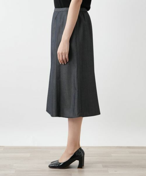 Leilian PLUS HOUSE / レリアンプラスハウス ミニ・ひざ丈スカート | 【店舗人気】ミディスカート【Leilian WHITE LABEL】 | 詳細5